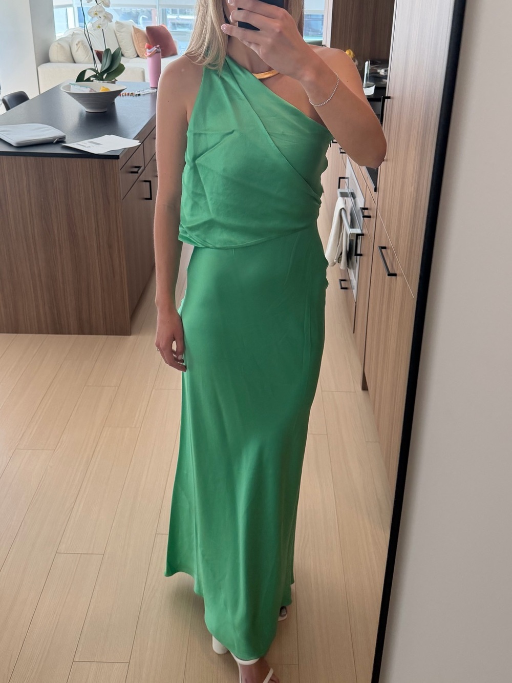 STAUD Green Gown - Picture 5 of 9